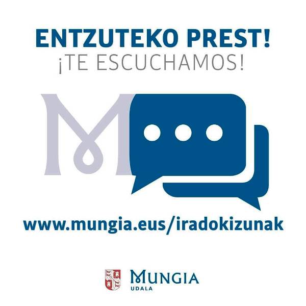 Mungiako udala entzuteko prest