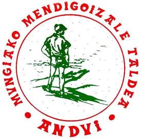Logo Andui ANDUI Mungia ko mendigoizale taldea