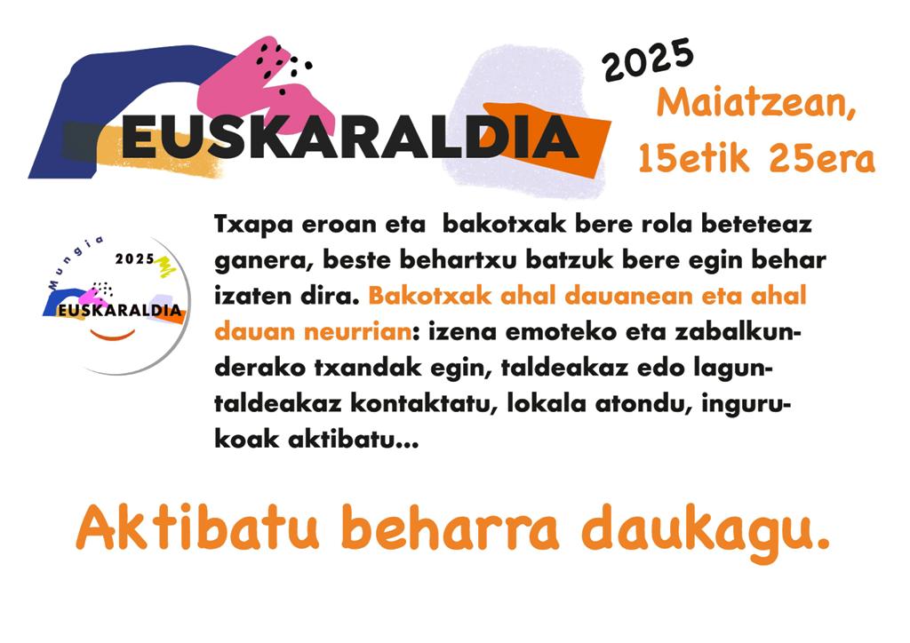 Mungia Euskaraldia 2025