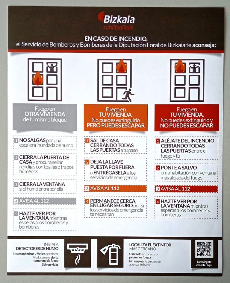 Folleto Prevencion Incendios Bomberos DFB 2023