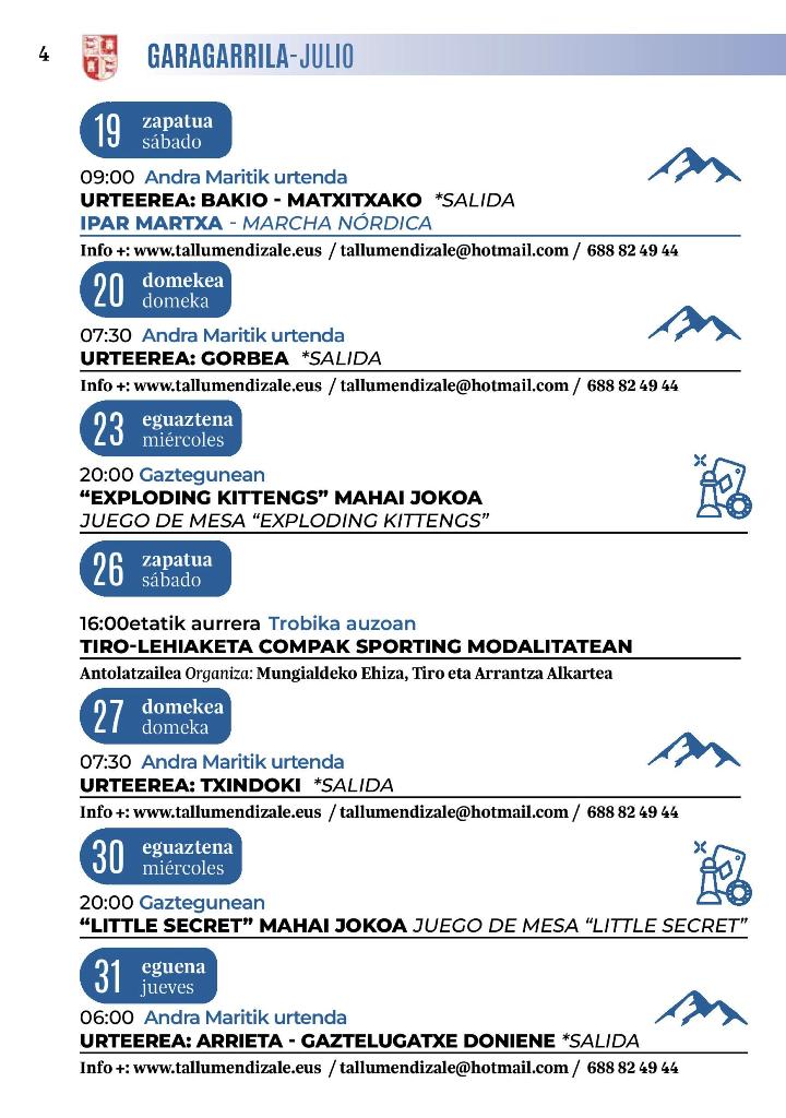 Mungia GARAGARRILA ABUZTUA Mungia GARAGARRILA ABUZTUA 2025