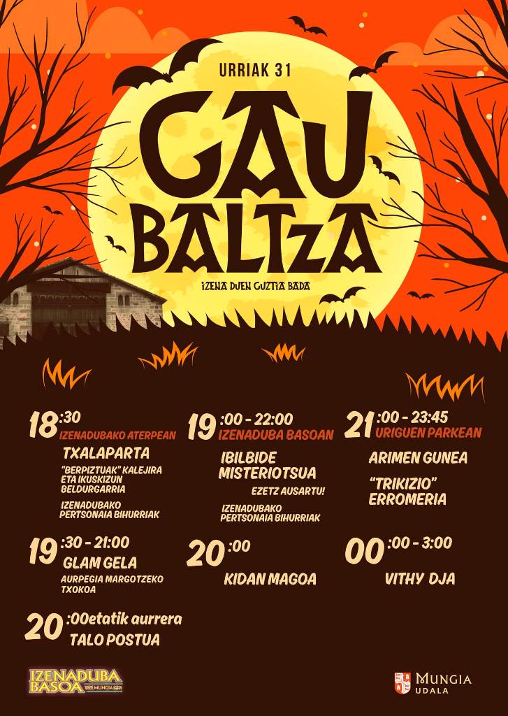 Mungia URRIA Gau beltza 2025 Mungia URRIA Gau beltza 2025