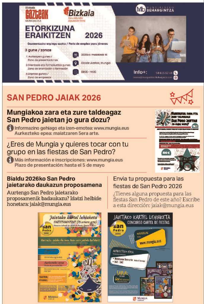 Mungia MAIATZA Mungia MAIATZA
