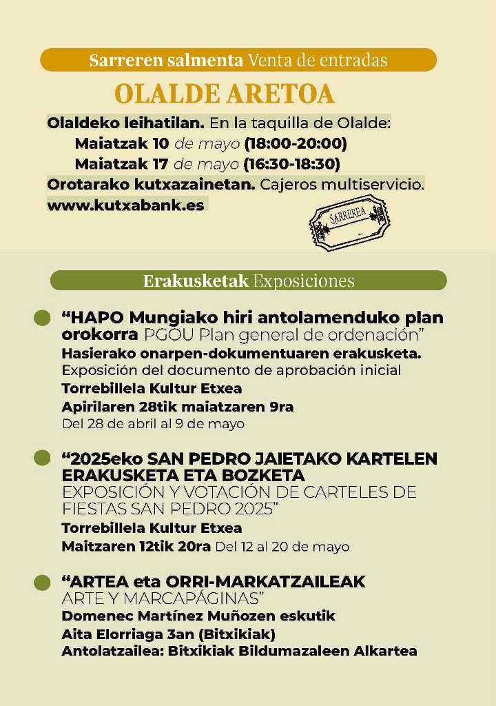 Mungia MAIATZA Mungia MAIATZA