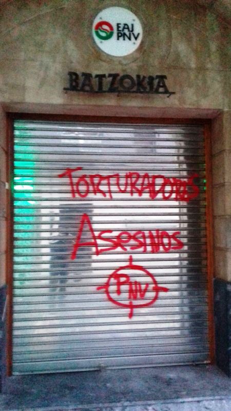 Mungia ataque contra batzoki Mungia ataque contra batzoki
