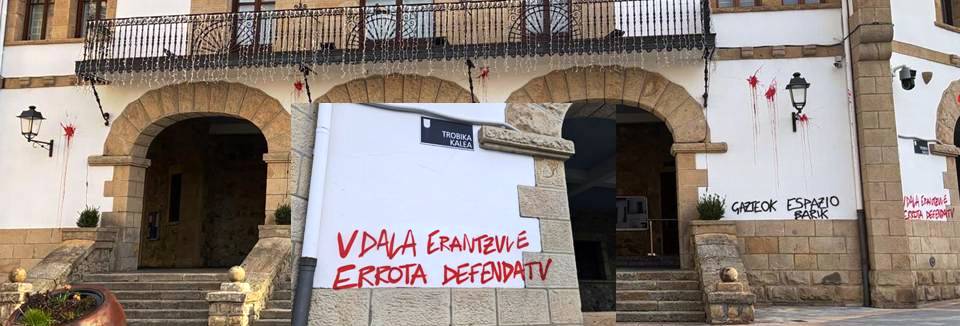 Mungiako Udaletxea erasotua